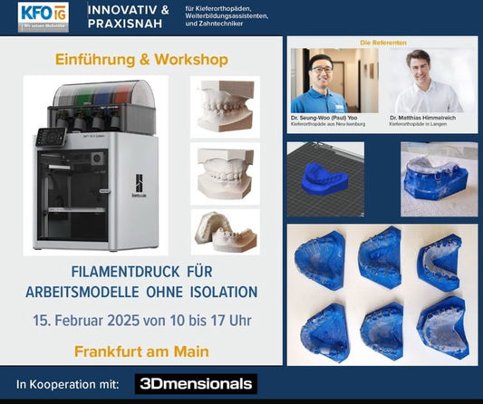Wonderfil – Eine Weltneuheit im 3D-Druck für Kieferorthopäden